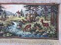 Large Vintage Tapestry Goblin Deer Hunting Country