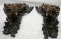 Stunning Vintage Wild Panthers Cats Animal Stature