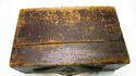 Antique Primitive Wood Box Rustic Dovetailed  Upho