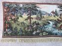 Large Vintage Tapestry Goblin Deer Hunting Country