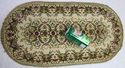 Lg Vintage Italian Gold Brocade Doily Doiley Rug T