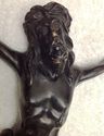 Old Antique Brass Metal Corpus Jesus Christ Figuri