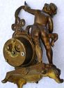 Antique New Haven Gilt Cherub Angel Art Nouveau Cl