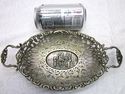 Antique Ornate Silver Plated Basket Old DutchFlora