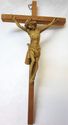 Vintage Religious Crucifix  Wood Cross Jesus Chris