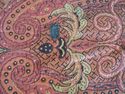 HUGE Antique TABLE CLOTH Cover Kashmir Paisley Pia