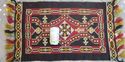 Vintage Antique Rug Runner Primitive Country Folk 