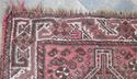 Antique Persian Knotted Wool Area Rug Thick Pile O