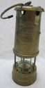 Antique Original British Coal Mining Lamp Safety C