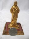 Antique Bronze Ormolu Statue Patina Figural Jesus 