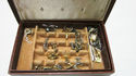 Awesome Lot Box with Real Vintage Mens Jewelry Bow