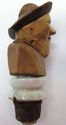 Vintage Figurine Man Bottle Stop Cork ANRI Carved 