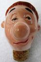 Funny Vintage Monk Liquor Decanter Music Box Music