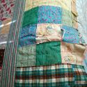 Amazing Old Antique Civil War Era Crazy Quilt Shab