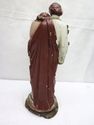 Antique Religious Art Statue St Joseph with the Ch