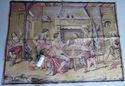 Large Vintage Romantic French Tapestry Goblin Mid 