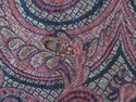 HUGE Antique TABLE CLOTH Cover Kashmir Paisley Pia