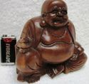 Stunning Laughing Buddha Statue Sitting Figurine H