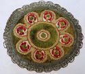 Gorgeous Vintage Italian Gold Brocade Doily Doiley