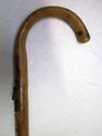 Antique Sturdy Bend Wood Hiking Walking Stick Cane