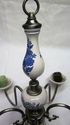 Beautiful Vintage Delft Blue Ceramic Chandelier Ce