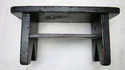 Antique Foot Milking Stool Farm Bench Wood Seat St