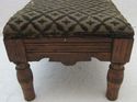 Gorgeous Antique Small Foot Stool Victorian Wood C