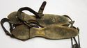 Antique  Dutch Old Pair Ice Skates Rustic Primitiv