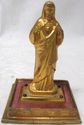 Antique Bronze Ormolu Statue Patina Figural Jesus 