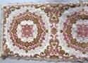 Superb Vintage Old Italian Table Cloth Runner Gold