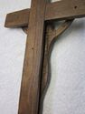 Beautiful Antique Black Forrest Wood Crucifix Cros