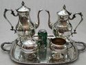 Gorgeous Full 6pc Tea Coffee Serving Set w Large T