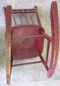 Antique Childs Size Rocking Chair Kids Farm Old Wo