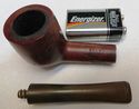 Almost Mint Brewster Pipe Imported Briar Wood Smok