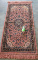 Antique Persian Style Knotted Wool Area Rug Thick 