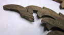 3 Antique Pediment Pieces Vintage Beautifully Carv