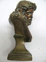 Old French Antique Bronze Statue Jesus Thorn Crown