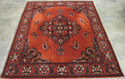 Old Dutch Antique Persian Style Rug Real Wool Tabl