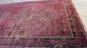 Antique Persian Knotted Wool Area Rug Thick Pile O