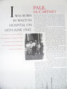 The Beatles Anthology Book John Lennon Paul McCart