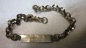 Lovely Vintage Silver Friendship ID Bracelet Engra