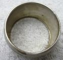 1 Antique Vintage Sterling Silver Finger Cloth Nap