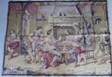 Large Vintage Romantic French Tapestry Goblin Mid 