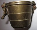 Gorgeous Antique Rare Complete Bronze Nested Cup W