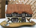 Adorable Vintage Swiss Reuge Music Box Cottage Hou