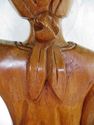 Huge Native Girl/Woman Figurine Folk Art Statue Ha