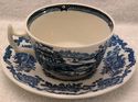 Nice Set Cup & Saucer Tonquin Royal Staffordshire 