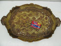 Vintage Italian Gold  gild Florentine Serving Tray