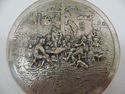 Stunning Ornate Antique Dutch Silver Art Box Hallm