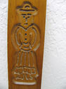 Vintage Dutch Vintage Carved Wood Cookie Speculaas